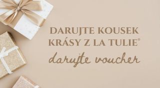 Chceš někomu darovat kousek krásy z La Tulie, ale nevíš si rady se vzorem nebo velikostí? S dárkovým poukazem rozhodně...
